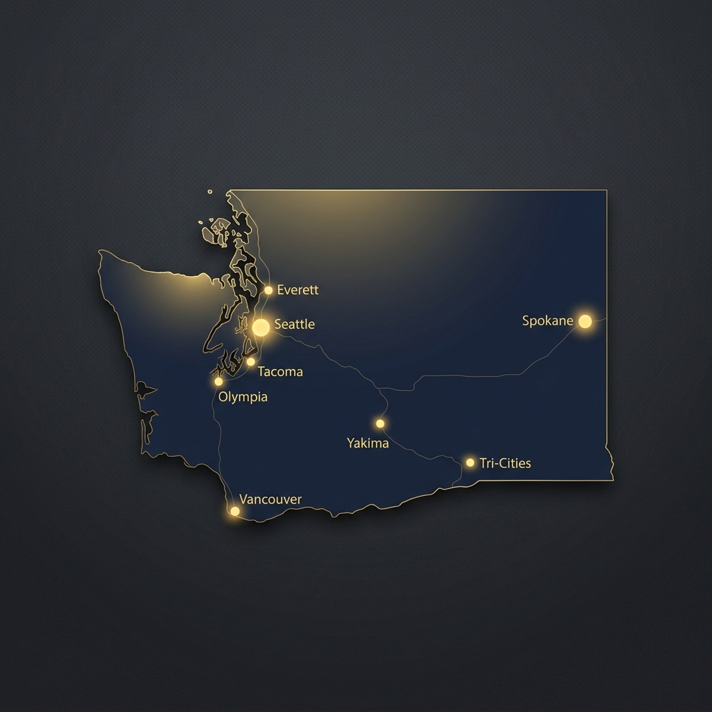 Washington State coverage map